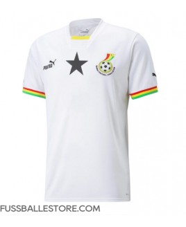 Günstige Ghana Heimtrikot WM 2022 Kurzarm